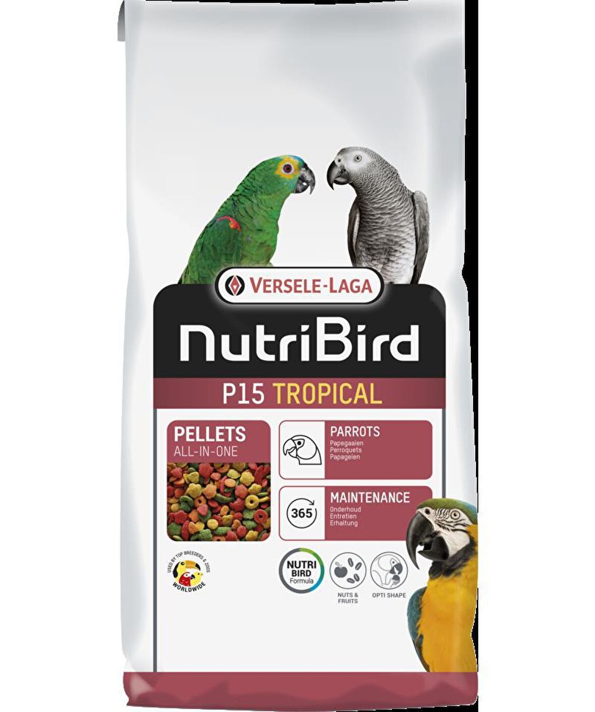 Versele Laga Nutribird P15 Meyveli 1 Kg Papağan 