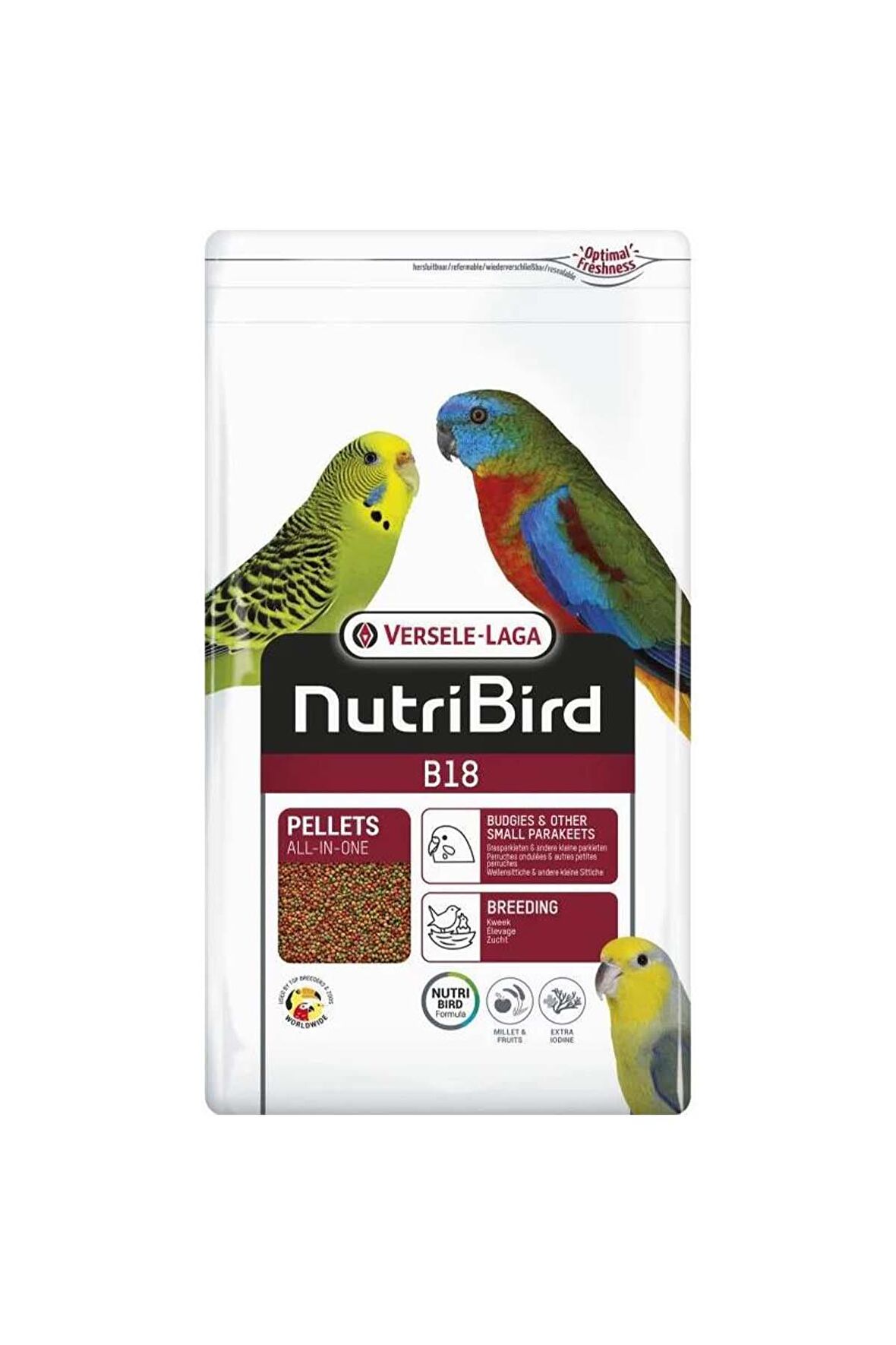 Versele Laga Nutribird B18 Muhabbet Pelet Yem 10 Kg