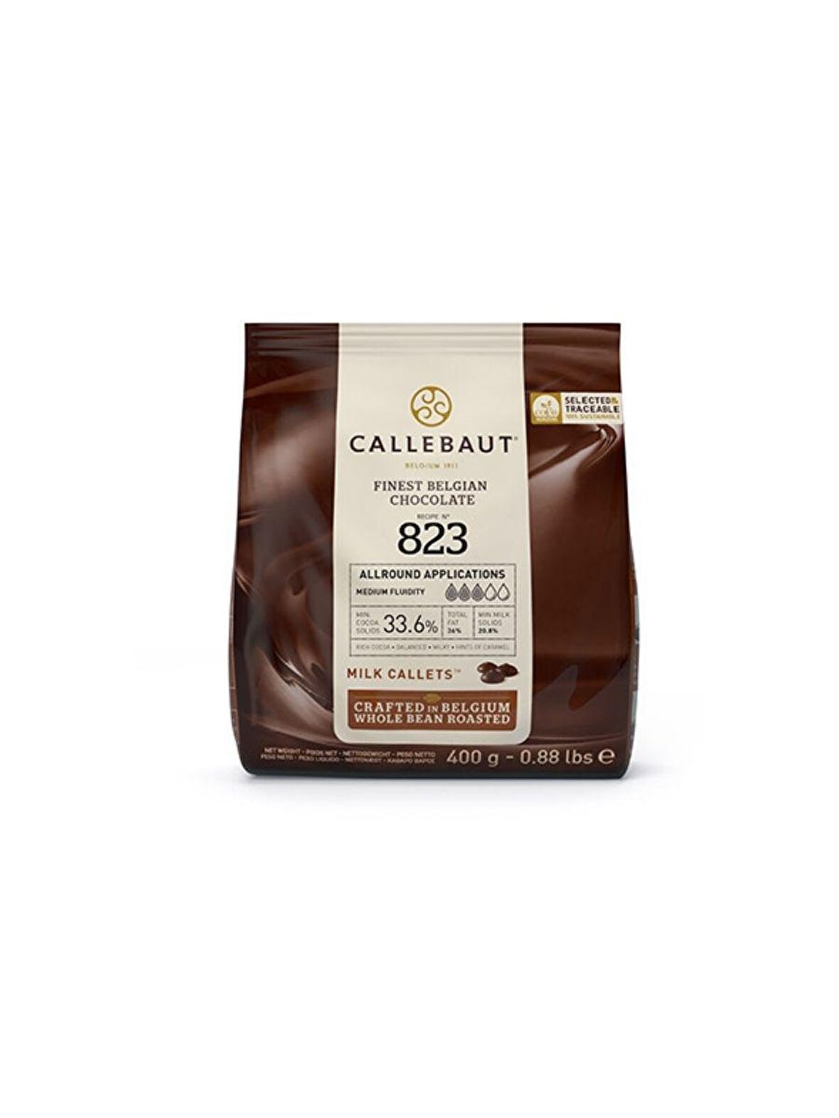 CALLEBAUT SÜTLÜ DAMLA ÇİKOLATA 823 400 GRAM