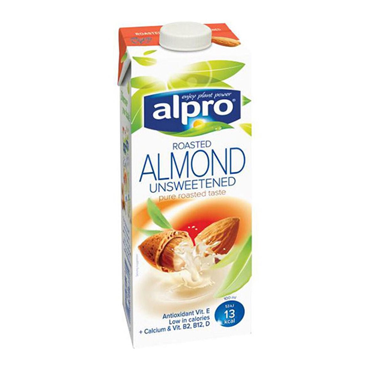 Alpro Unsweetened Laktozsuz Tam Yağlı 1 lt Badem Sütü