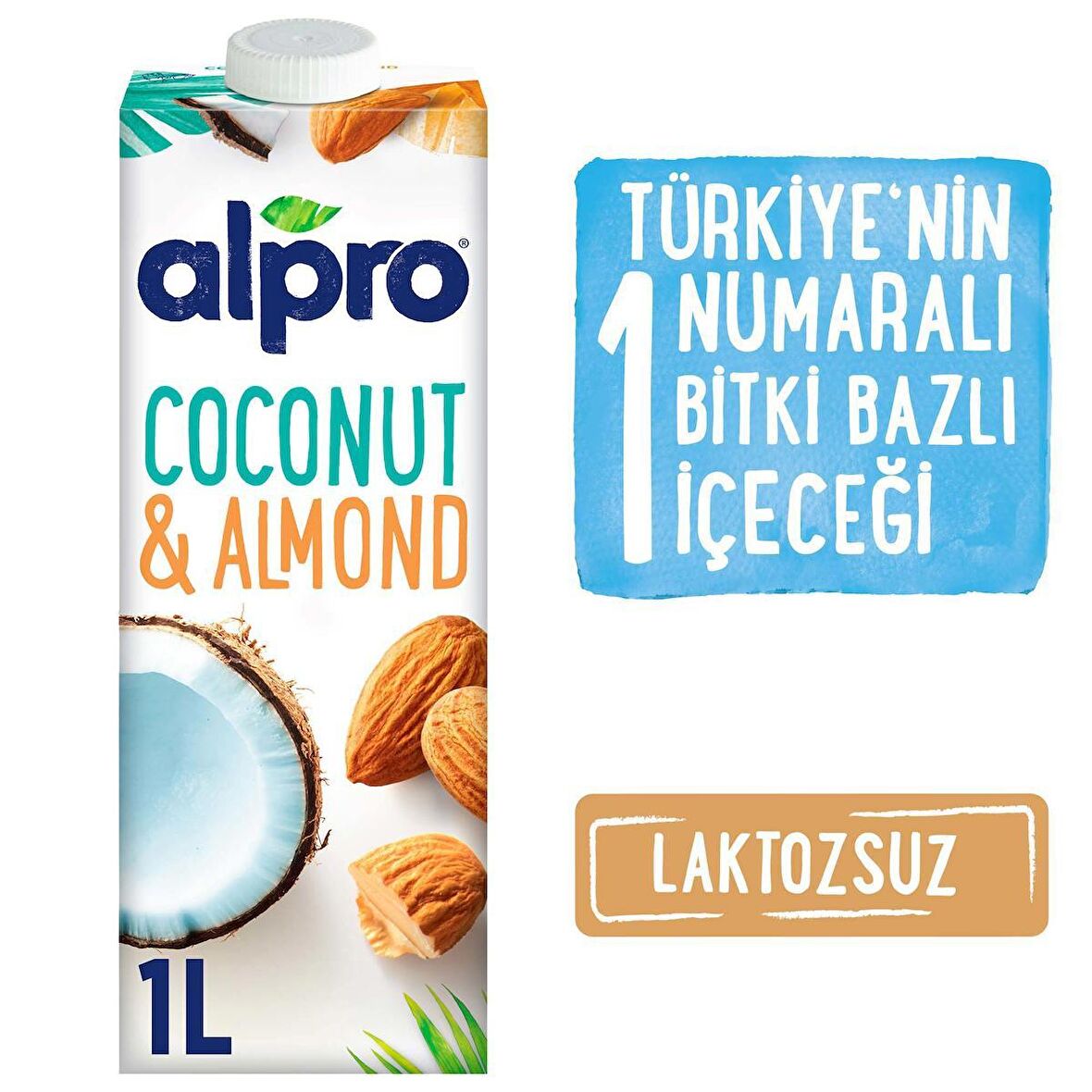 Alpro Hindistan Cevizli & Badem Sütü 1L