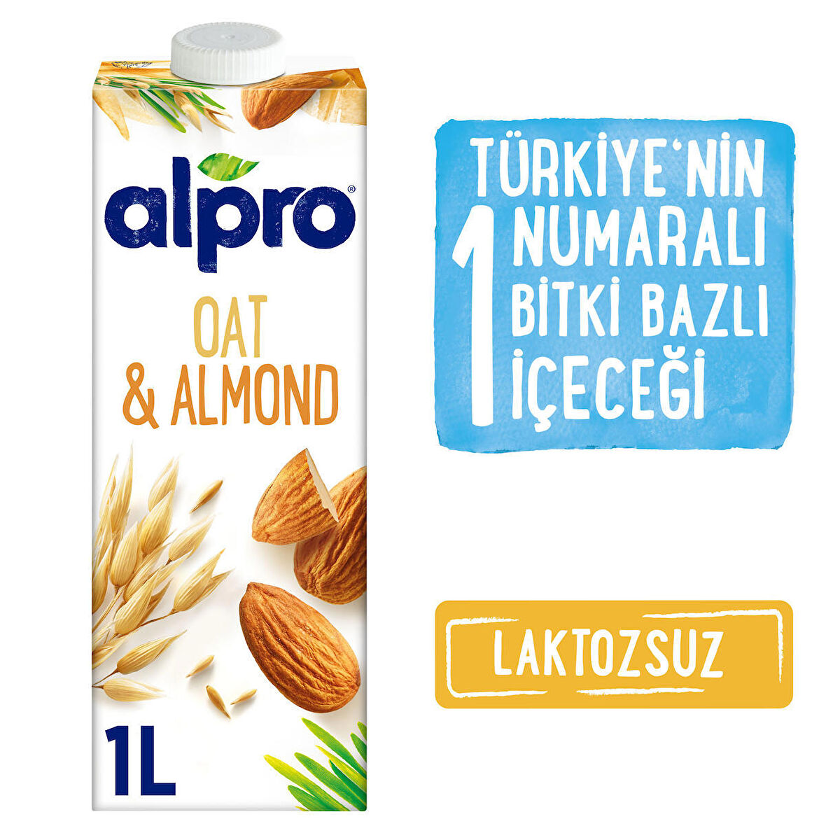 Alpro Yulaf & Badem İçeceği 1 LT