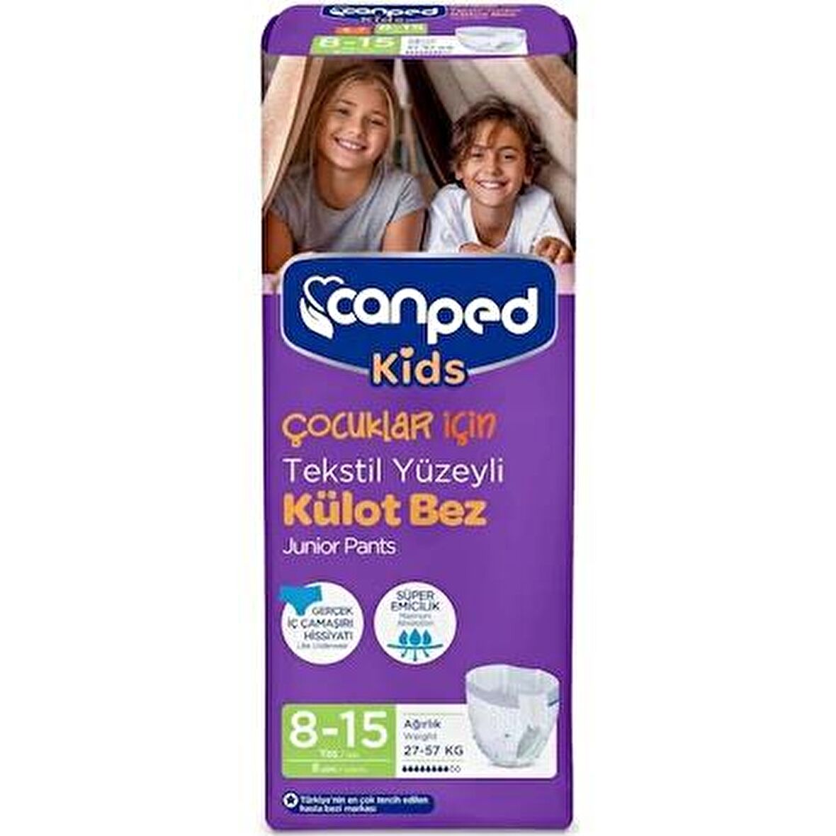 Canped Kids Pants 8-15 Yaş 8Li