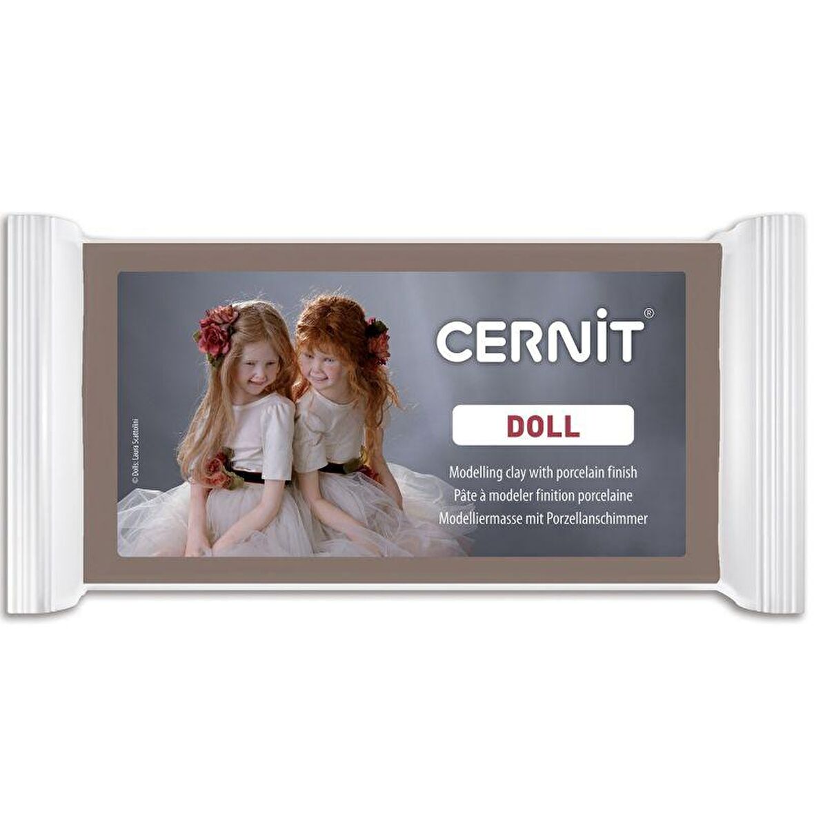 Cernit Doll Polimer Kil 500g Nougat