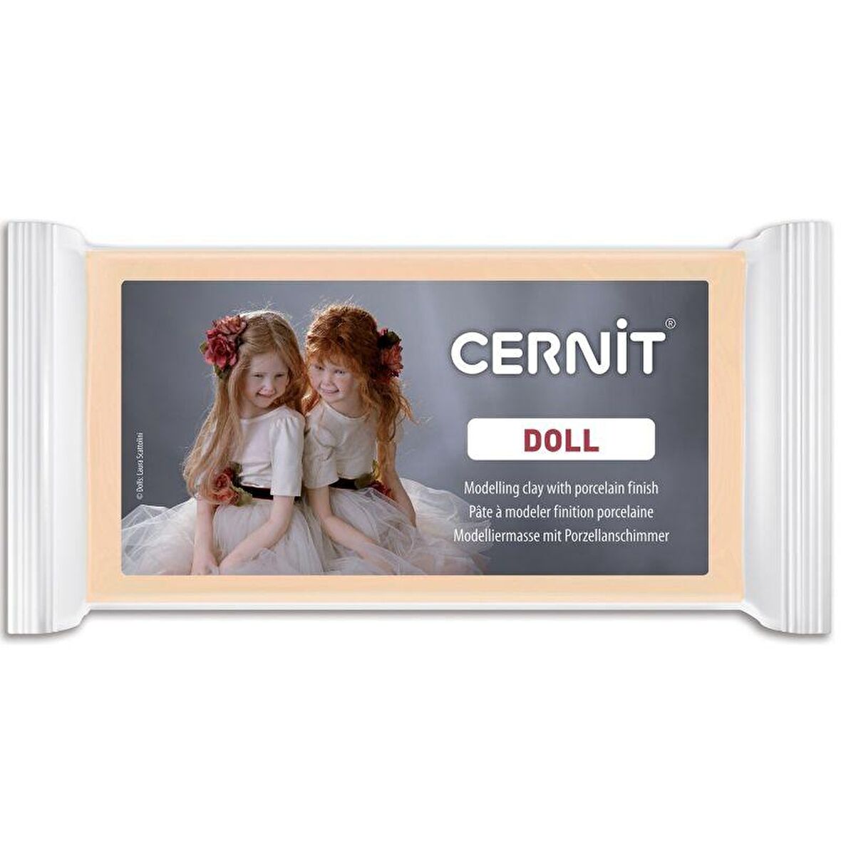 Cernit Doll Polimer Kil 500g Sun Tan