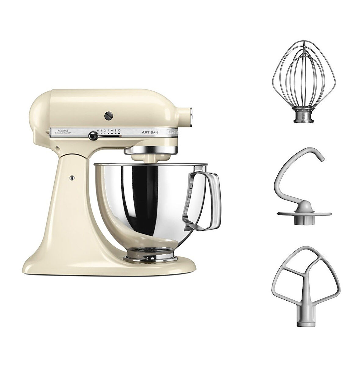 Kitchenaid 5KSM125EFL Artisan 4,8 L Stand Mikser Fresh Linen