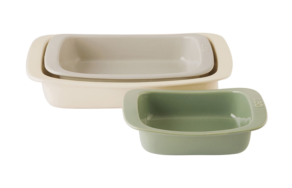 Berghoff Balance Seramik 3 Parça Fırın Kabı