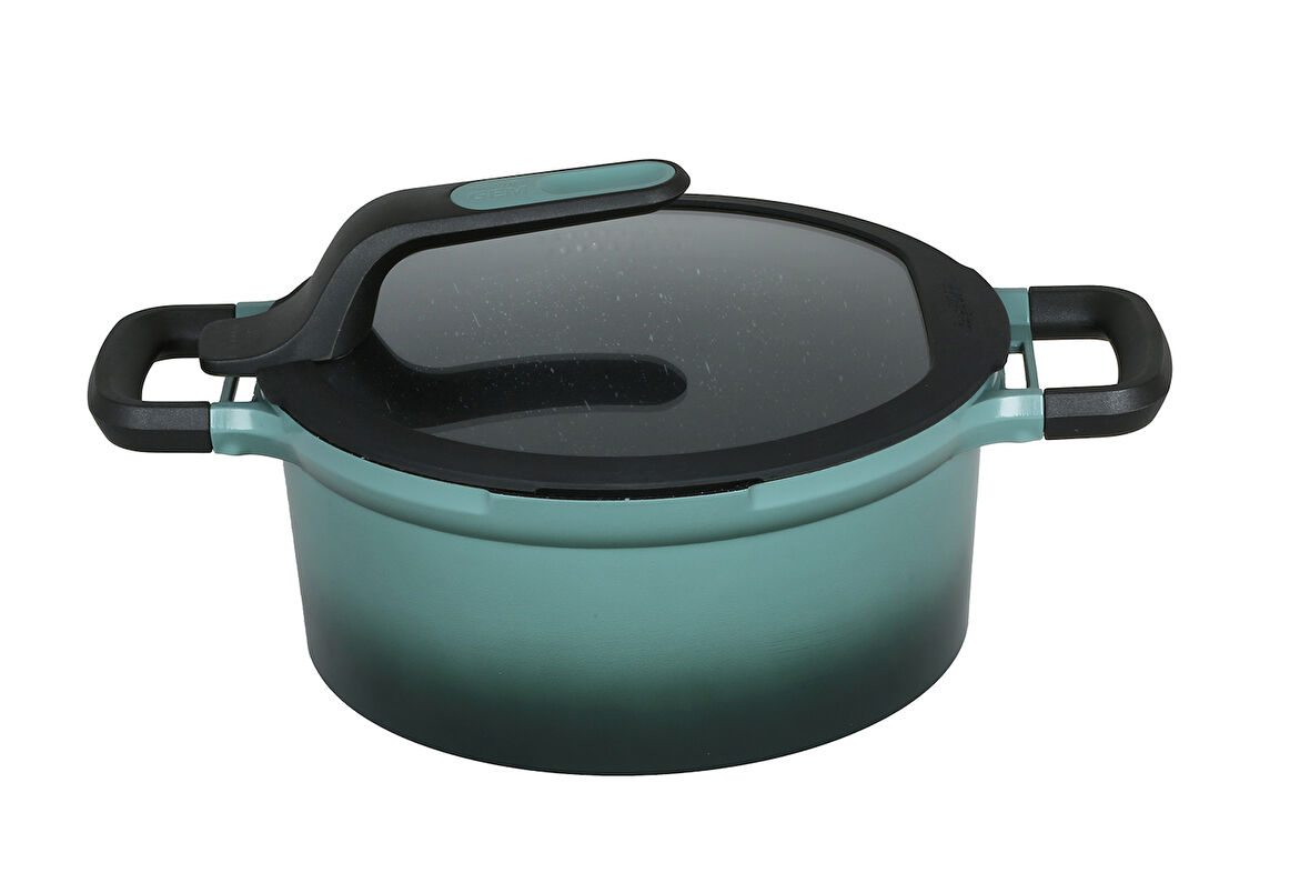 Berghoff Gem Stay Cool Derin Tencere Forest 24 Cm