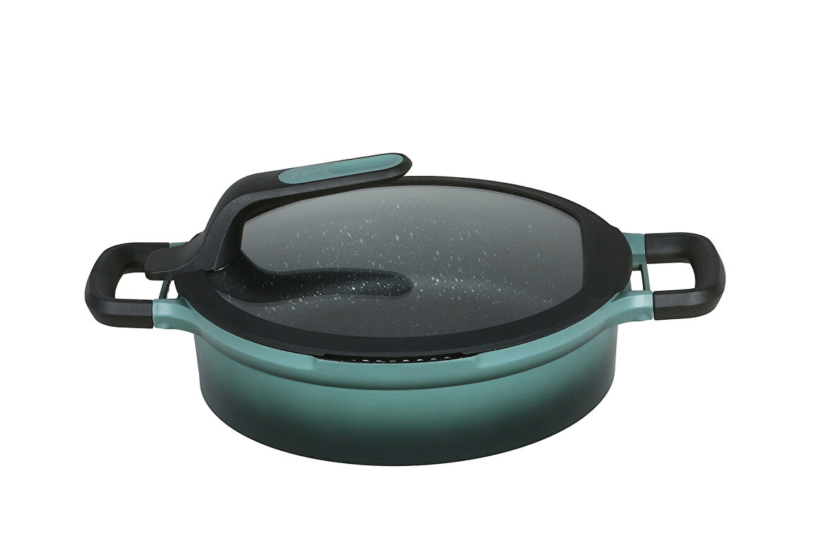 Berghoff Gem Stay Cool Pilav Tenceresi Forest 26 Cm