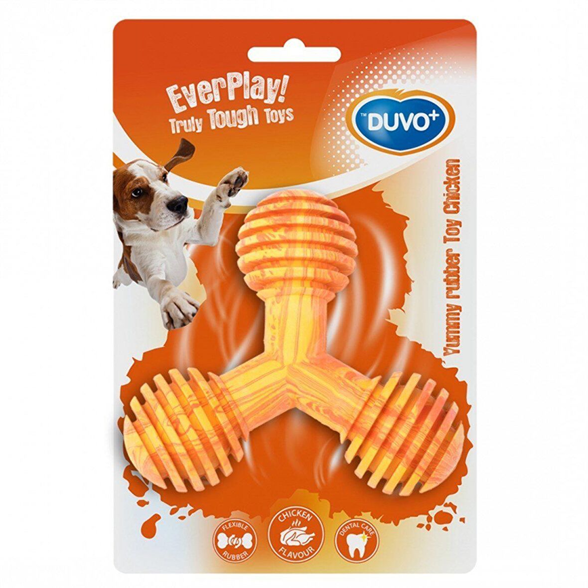 Duvo+ Yummy Rubber Y Köpek Oyuncağı Medium