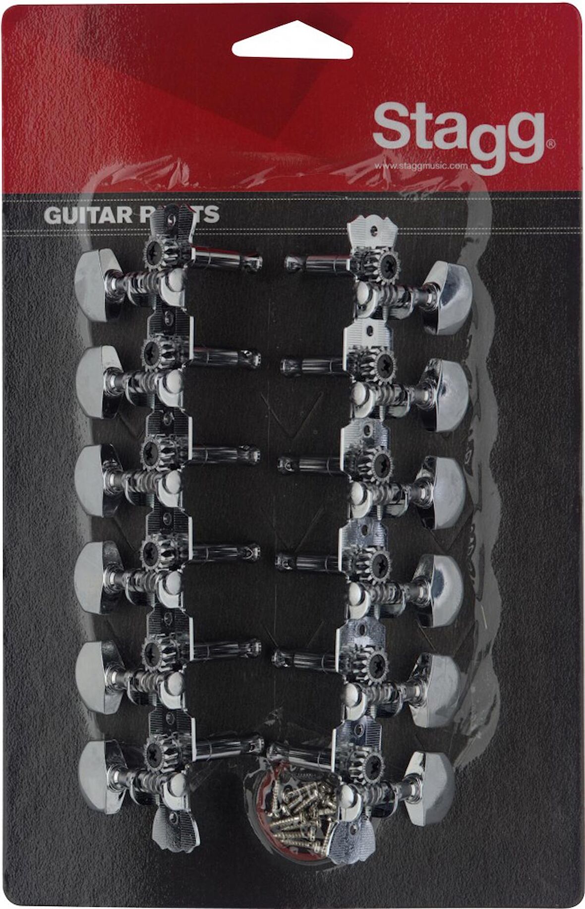 12 TELLİ AKUSTİK GİTAR İÇİN 6+6 BURGU TAKIMI STAGG KG679