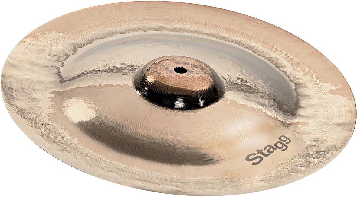 Stagg DH-CH8B DH Series Dual Hammered Brilliant China 8 inch - Brilliant China
