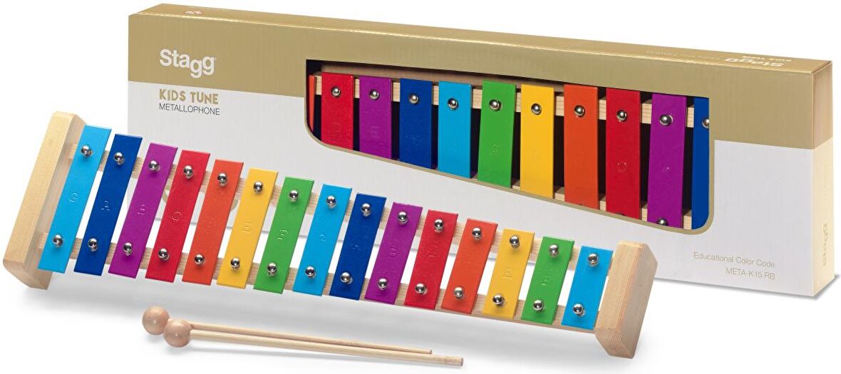 STAGG 15 TUŞ METALOFON K15RB