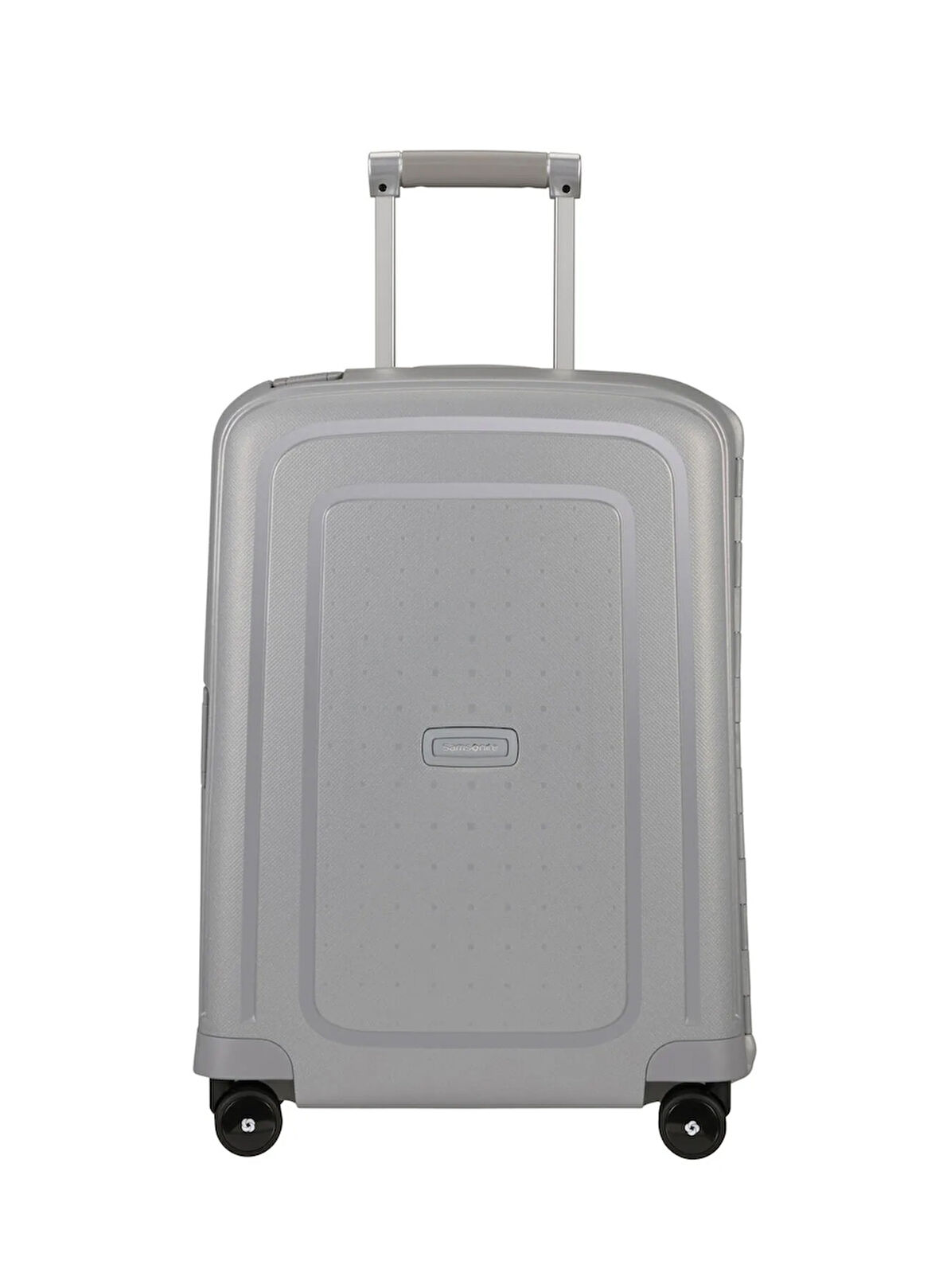 Samsonite Gri Çekçekli Sert Valiz S'CURE-SPINNER 55/20