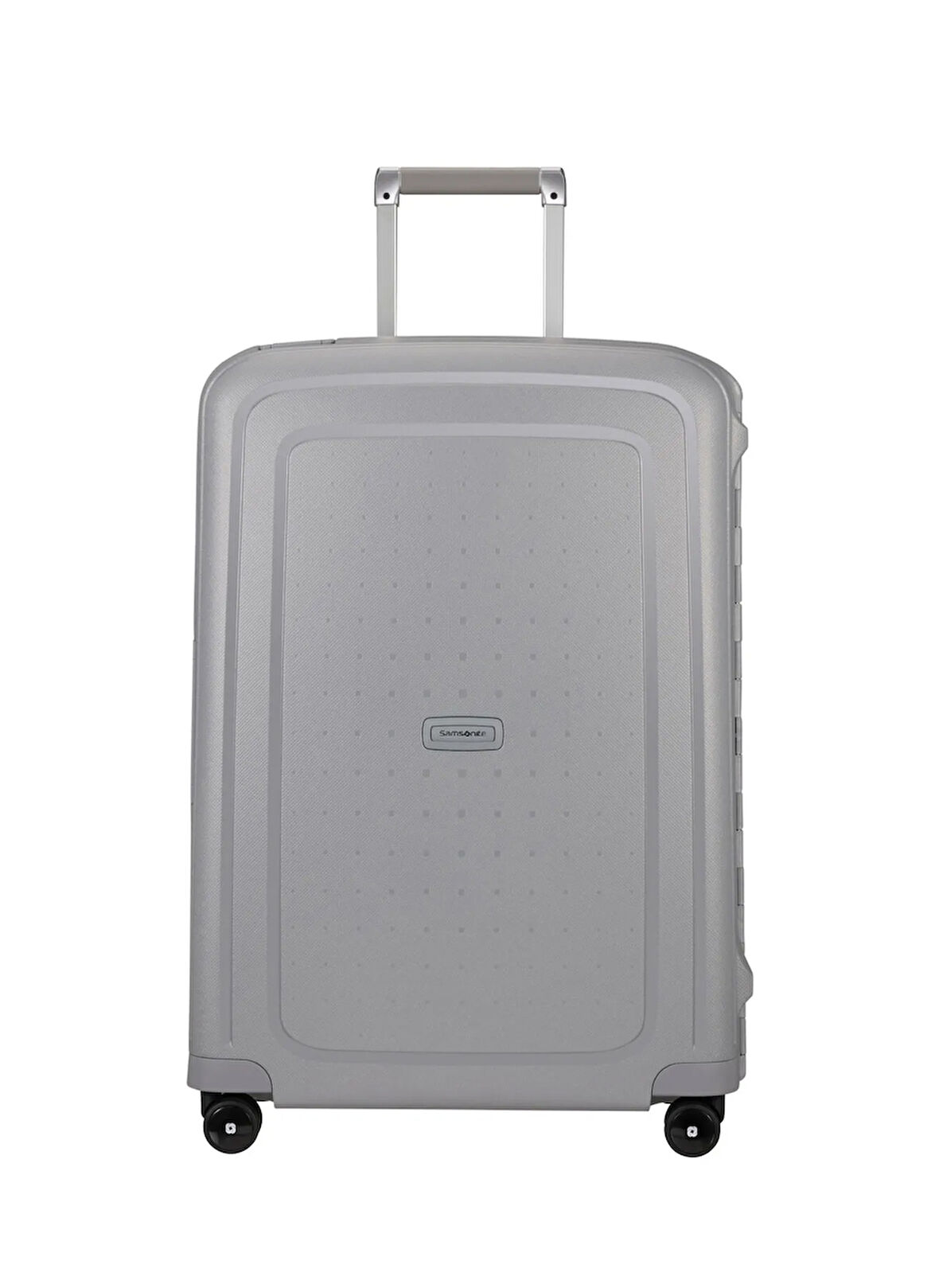 Samsonite Gri Çekçekli Sert Valiz S'CURE-SPINNER 69/25