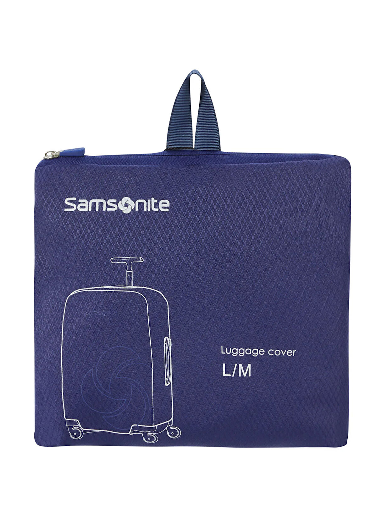 Samsonite Lacivert Valiz Kılıfı GLOBAL TA-FOLDABLE LUG.COVER L/M