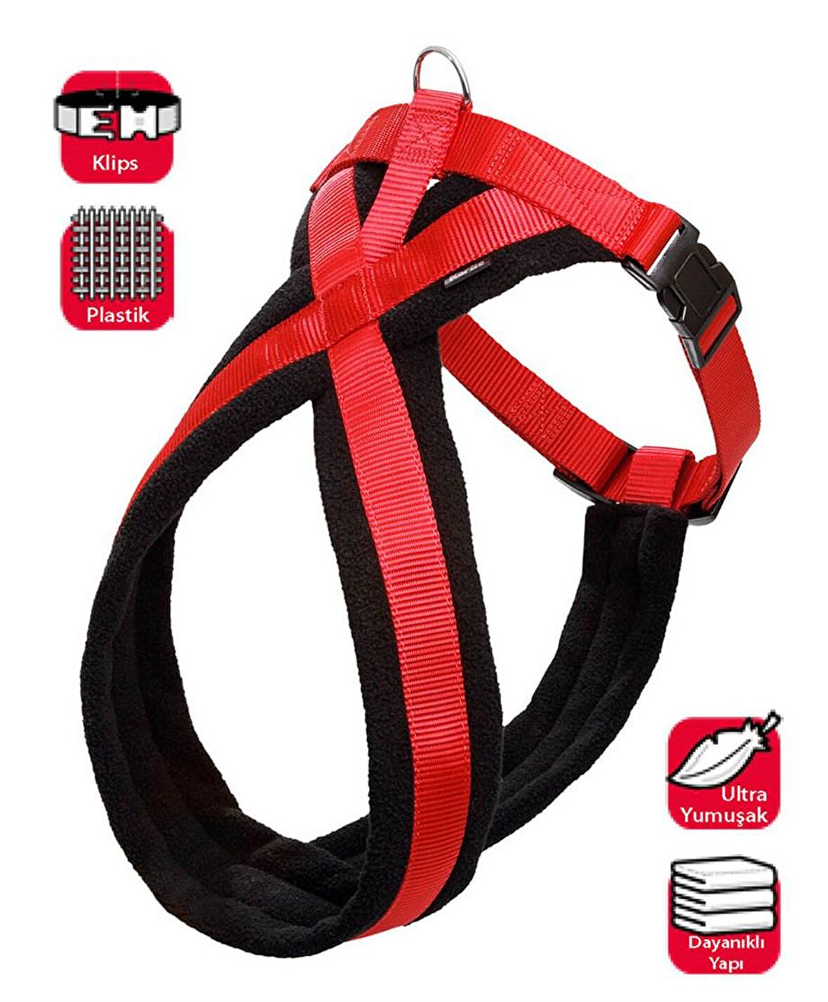 KARLIE GÖĞÜS TASMA YMŞ. GÇL. 70-90 CM SİYAH-KIRM.
