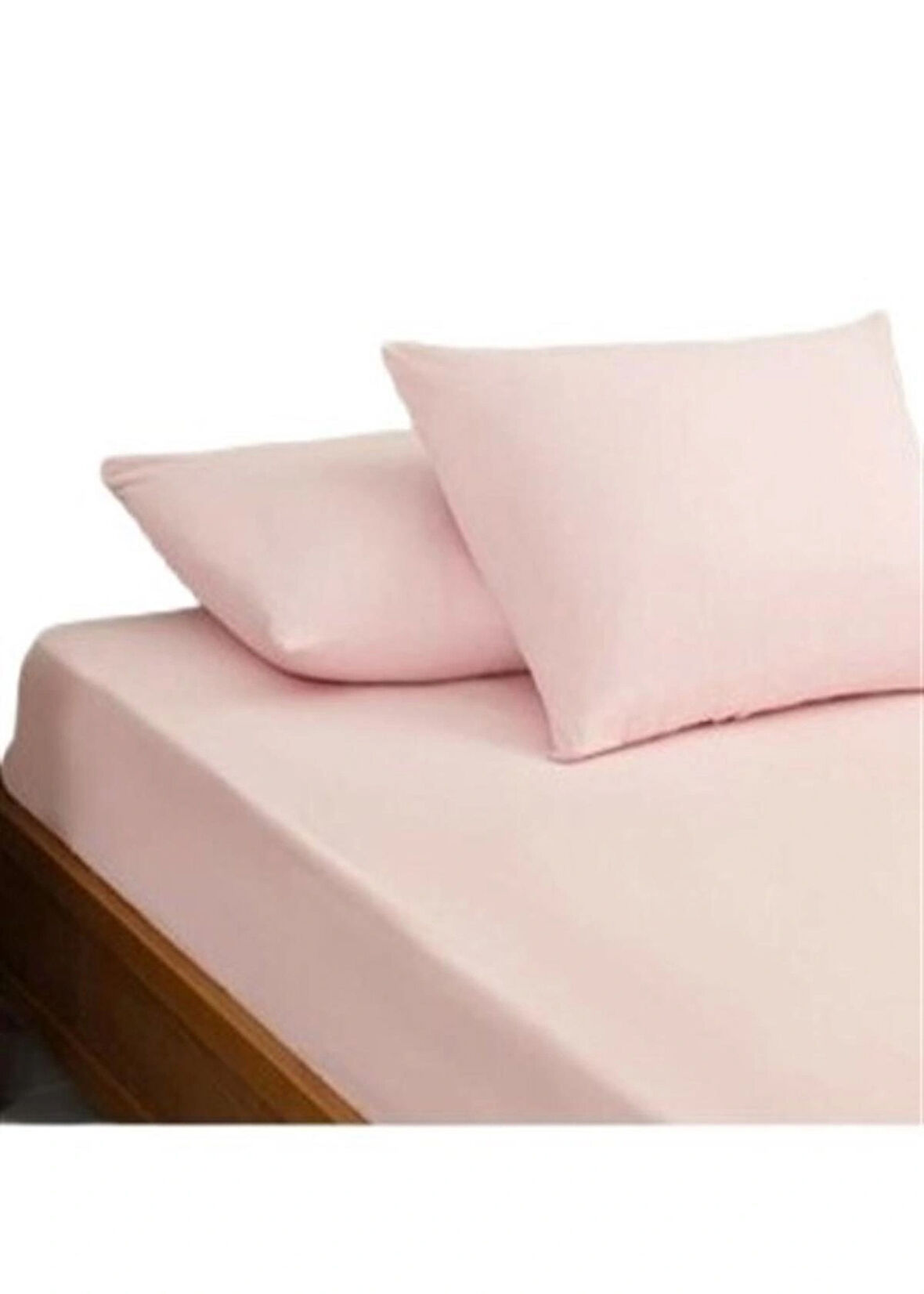 More Home  Çift Kişilik Lastikli Çarşaf  Seti + Yastık Kılıfı Putra