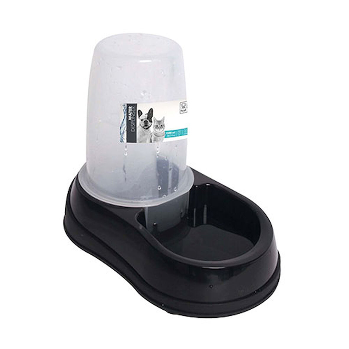 M-Pets Hazneli Kedi ve Köpek Su Kabı 1500 Ml 