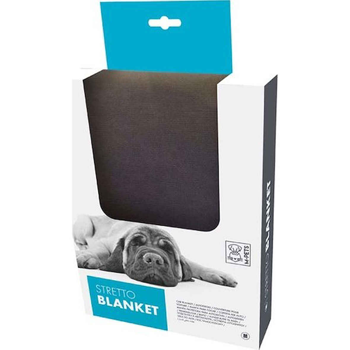 M-Pets Köpek Araba Koltuk Örtüsü Siyah 165x122 Cm