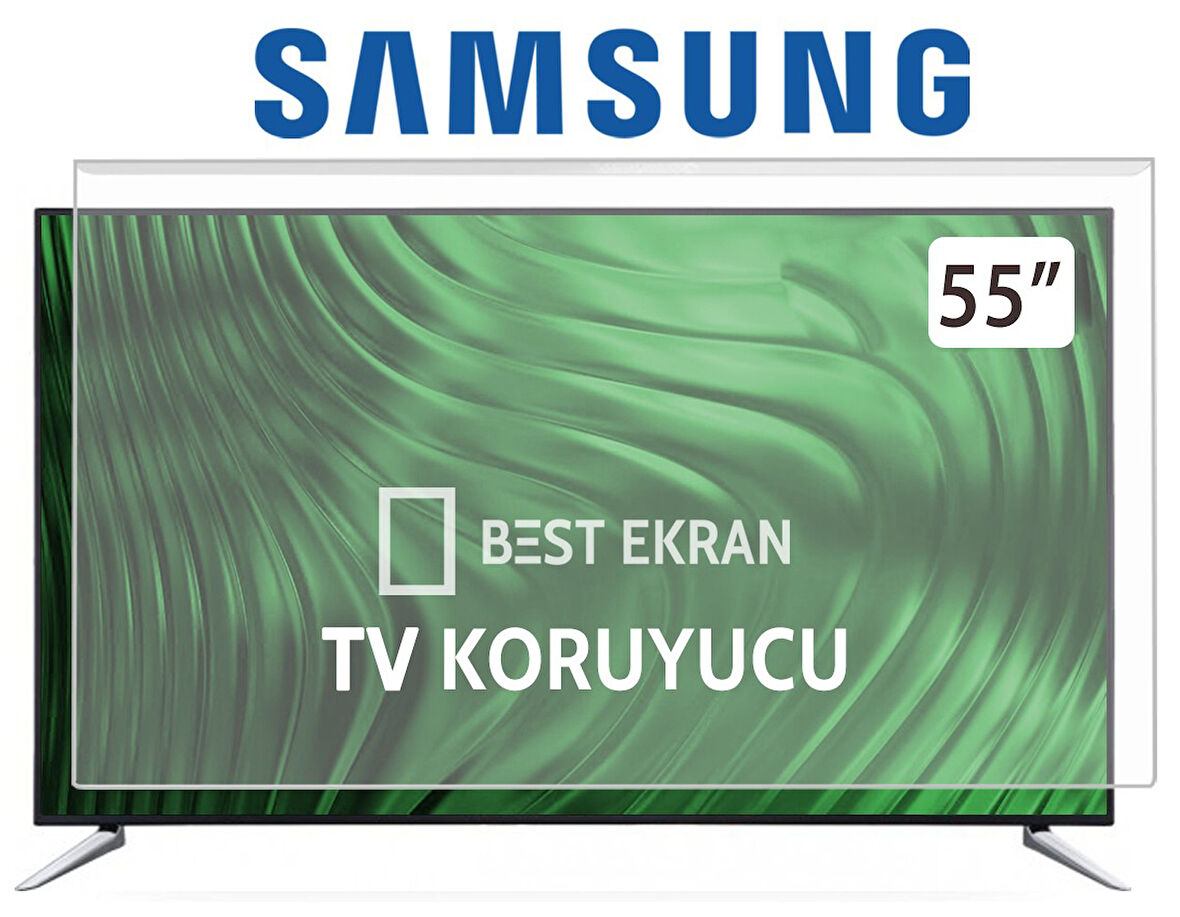 SAMSUNG 55Q8FA TV EKRAN KORUYUCU - Samsung 55" inç 138cm KIRILMAZ Ekran Koruyucu Paneli QE55Q8FAAUXTK
