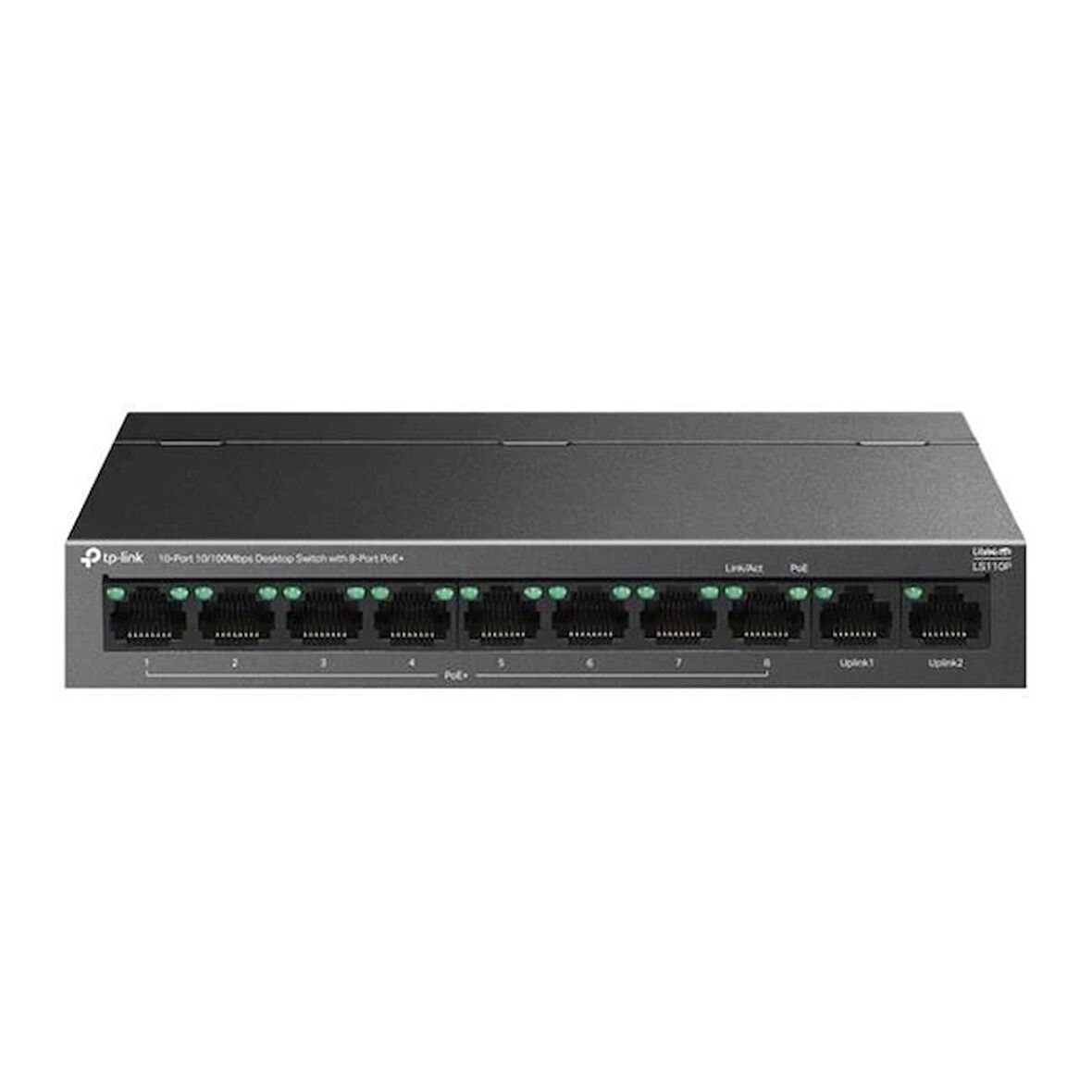 ONTECH - Tp-lınk Ls110p 10 Port 10/100mbps 8-port Poe+ 96w Masaüstü Swıtch
