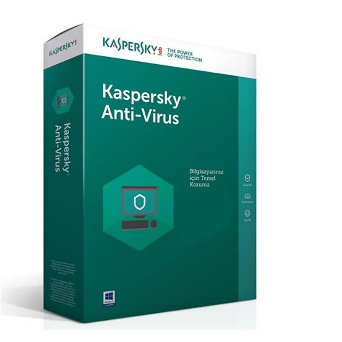 KASPERSKY ANTIVIRUS 3 KULLANICI 1 YIL