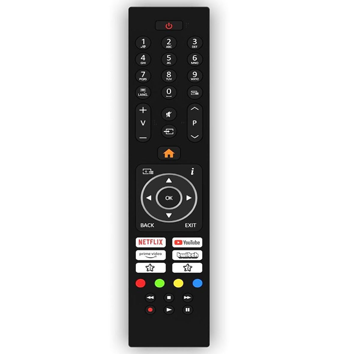 Regal 43R654FA9 Android Tv Kumanda-Mikrofonsuz