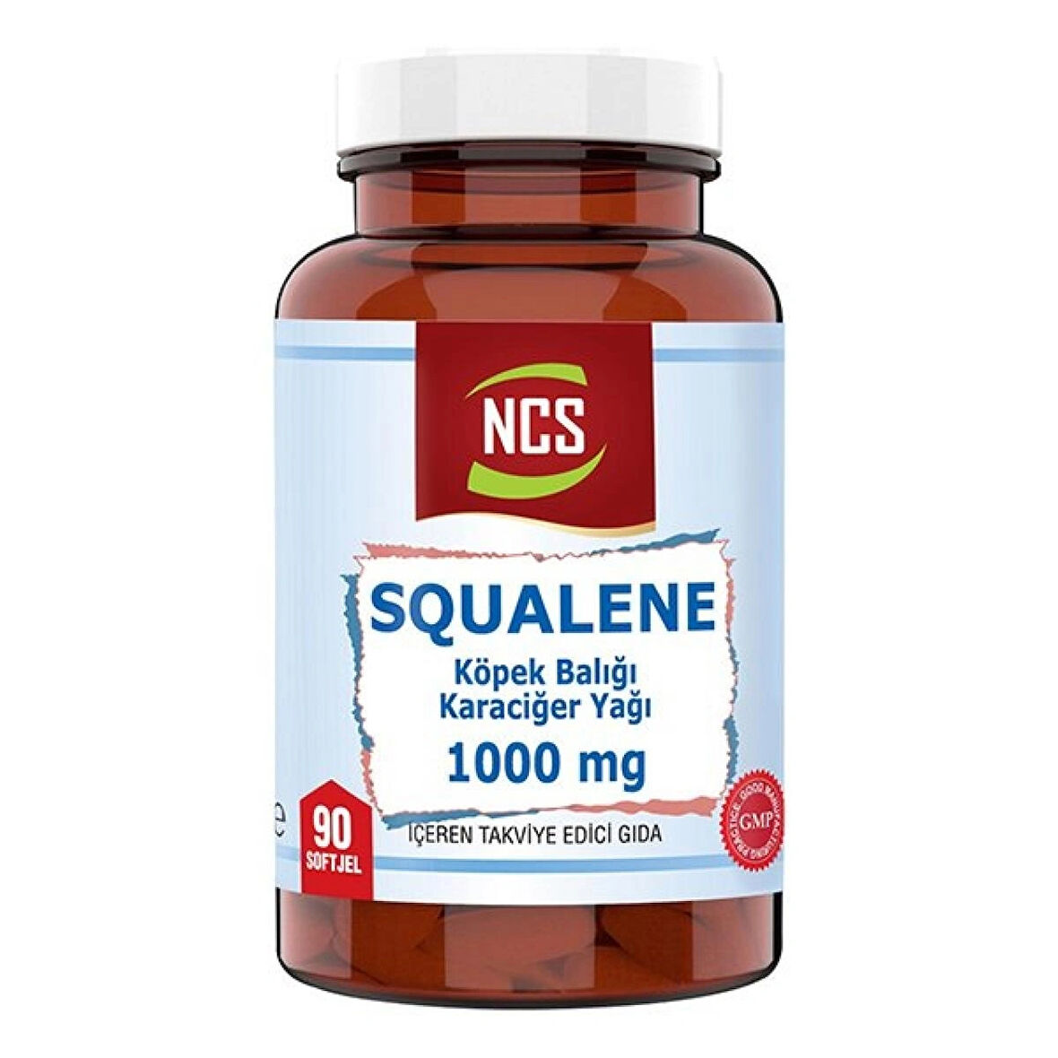 Squalene Köpek Balığı Karaciğer Yağı 1000 MG 90 Tablet
