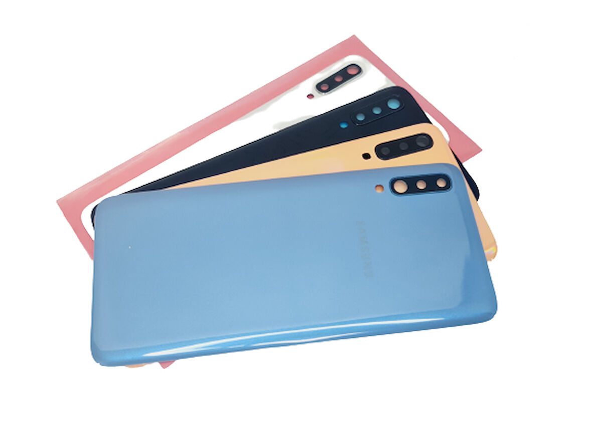 Samsung Galaxy A70 A705 Arka Kapak (FULL LENSLİ) SİYAH