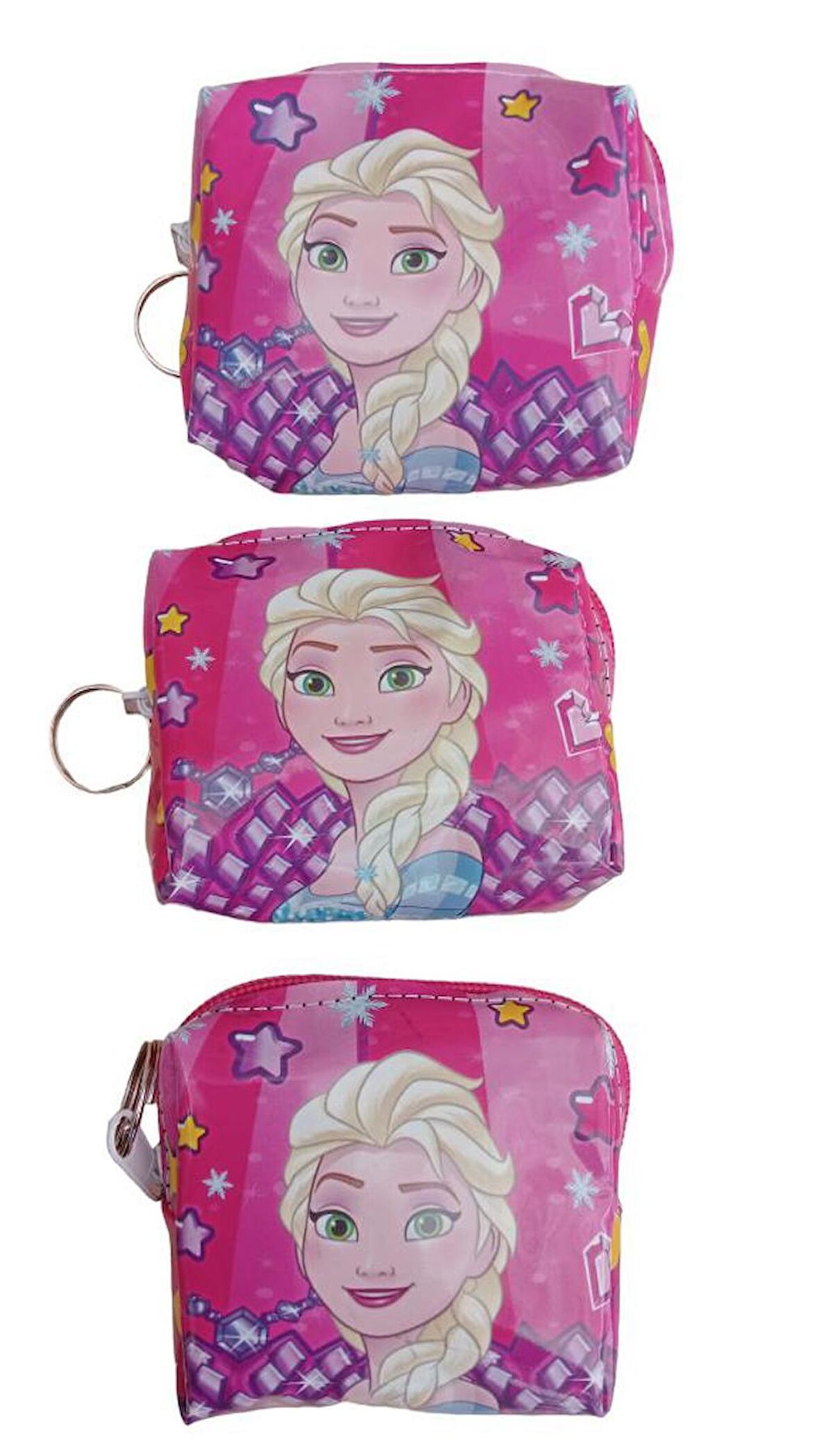 ELSA ANNA FROZEN BOZUK PARA CÜZDANI 3 LÜ SET KIZ ÇOCUK