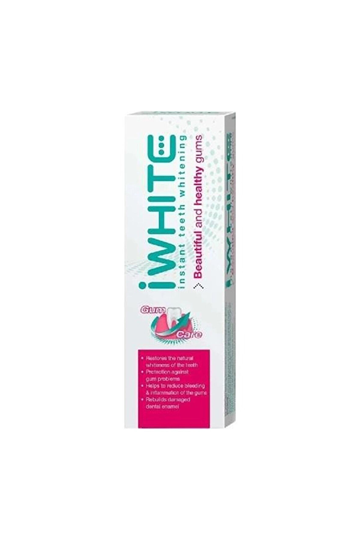 İWHİTE ANINDA DİŞ BEYAZLATMA DİŞ ETİ BAKIMI 75ML GUM CARE DİŞ MACUNU
