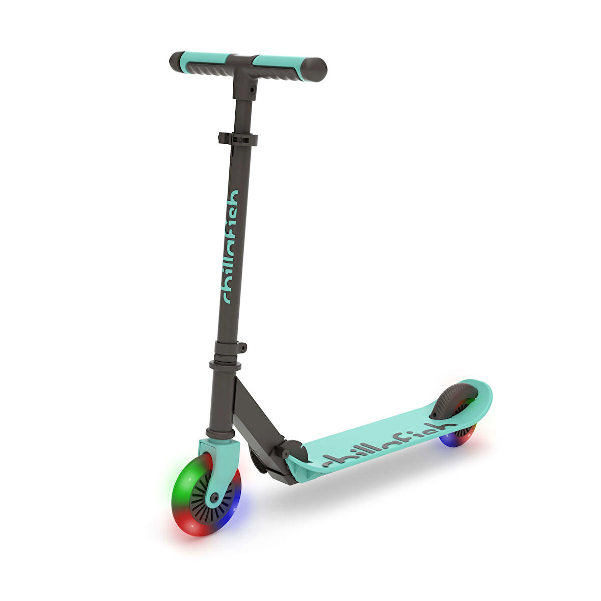 Chillafish Flexxi Glow Işıklı Katlanabilir 2 Tekerlekli Scooter - Mint