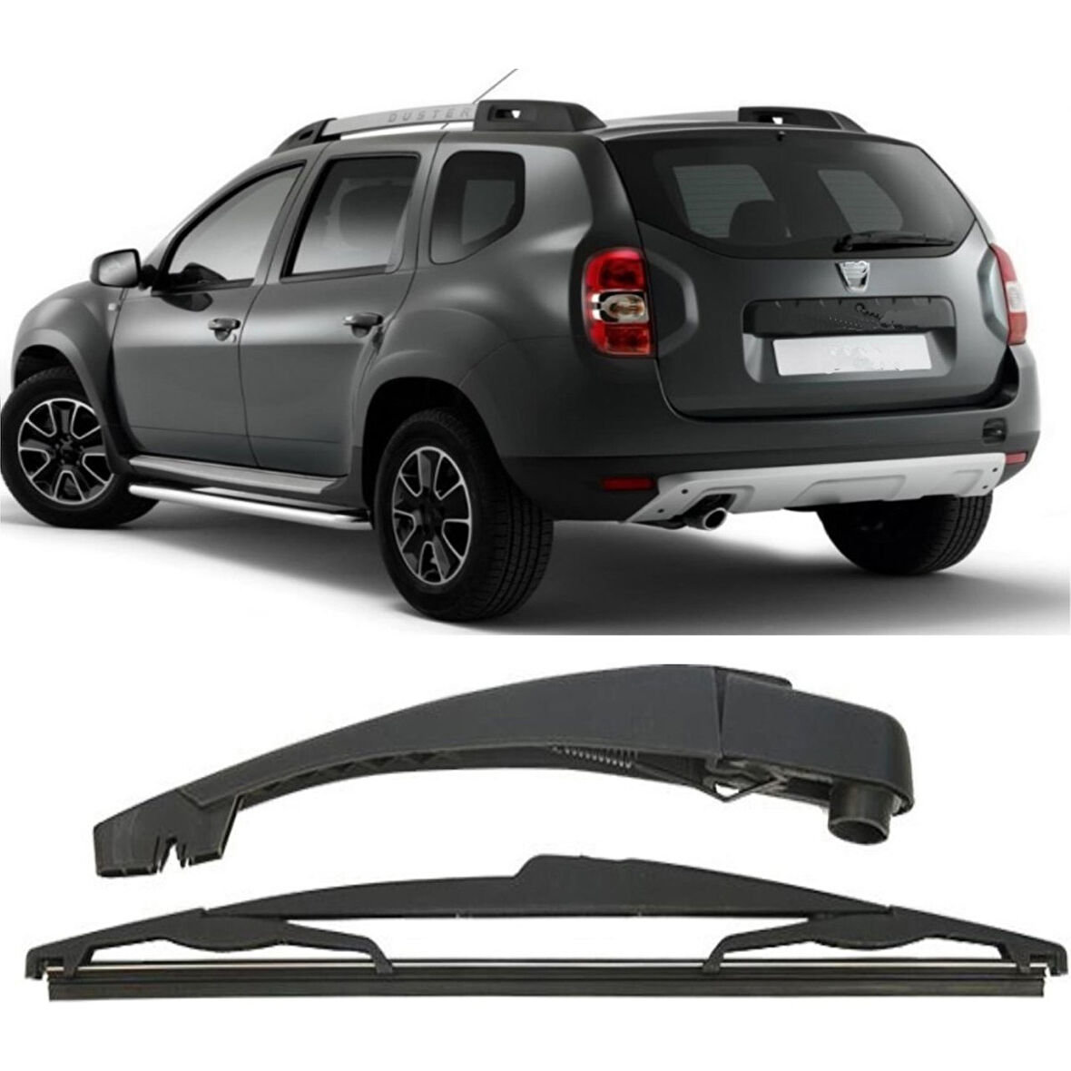 Dacia Duster Arka Silecek Kolu ve Süpürgesi