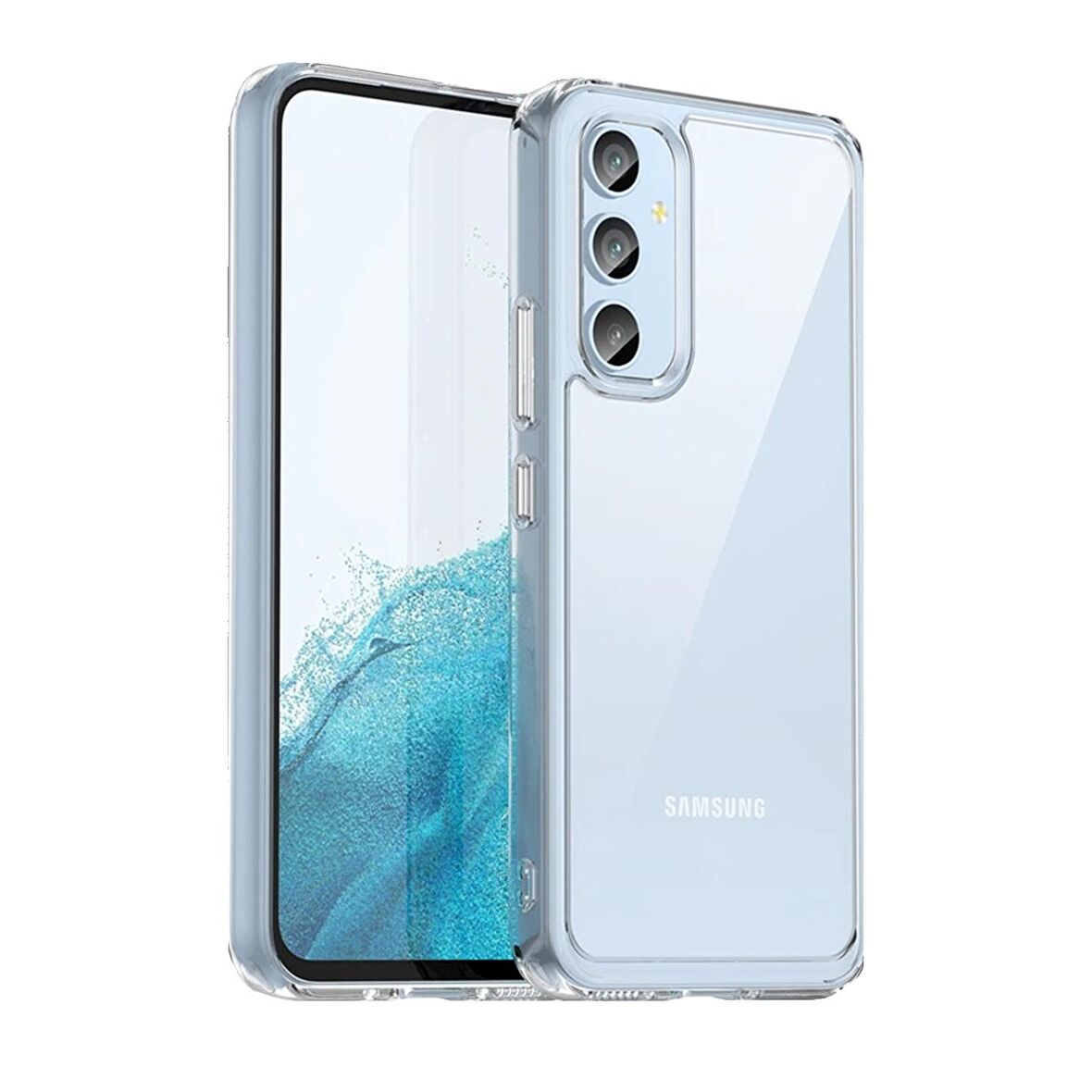 BİKAPAK ECO SİLİKON SAMSUNG A16 ŞEFFAF KAPAK