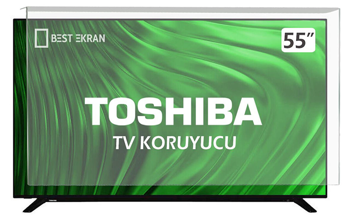 Toshiba 55UV2363DT Tv Ekran Koruyucu - Toshiba 55" inç 139cm Ekran Koruyucu