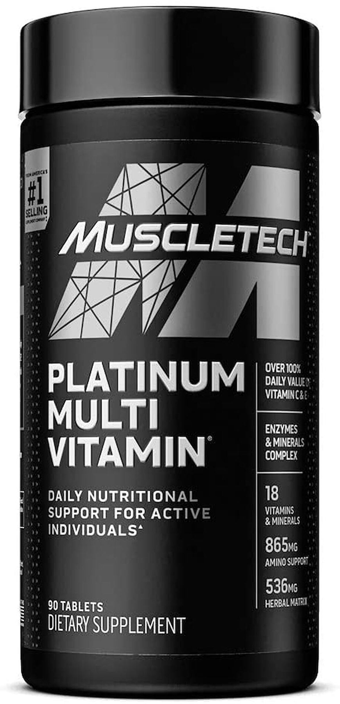 MuscleTech, Platinum Multi Vitamin, 90 Tablets