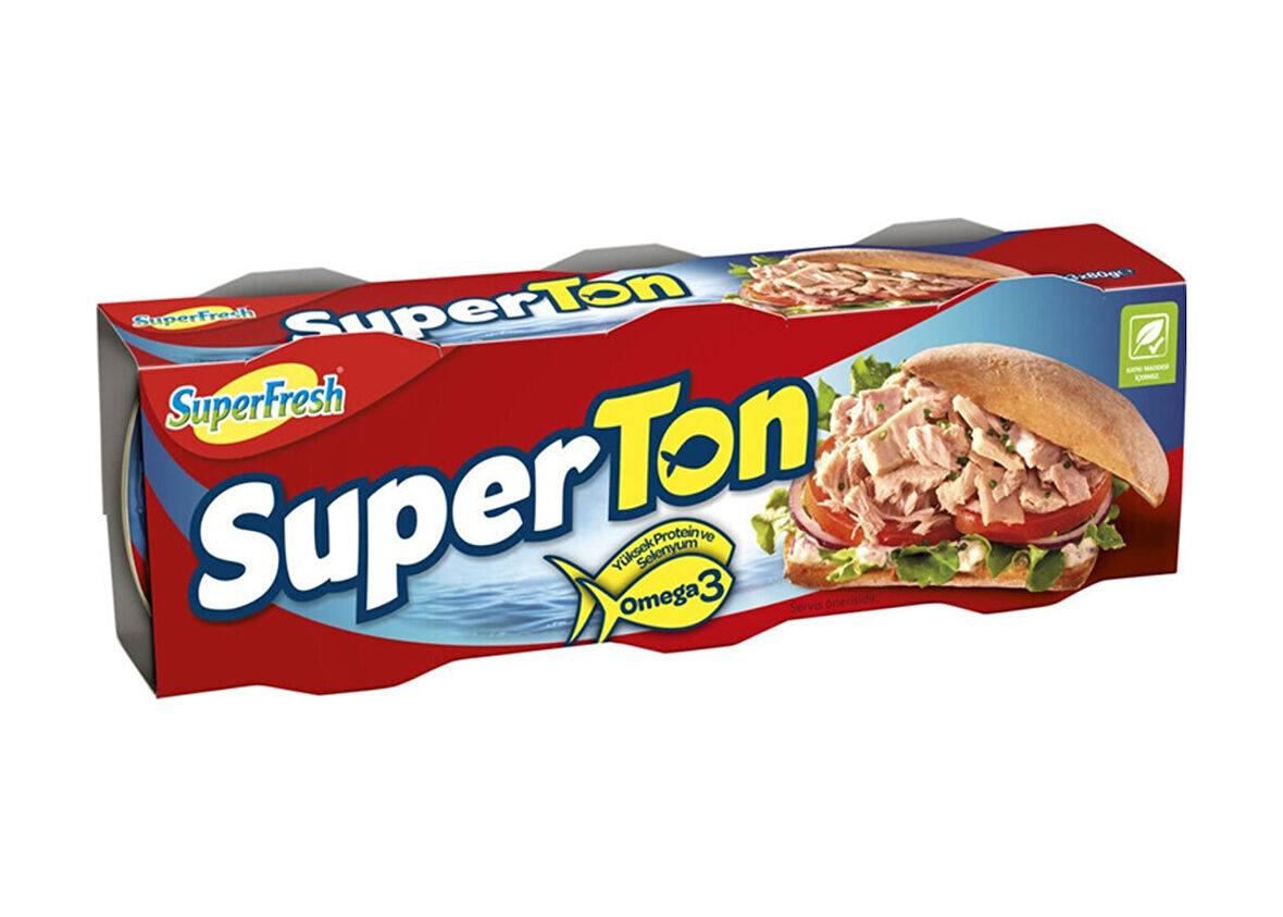 Superfresh Superton Ton Balığı 3 x 75 G