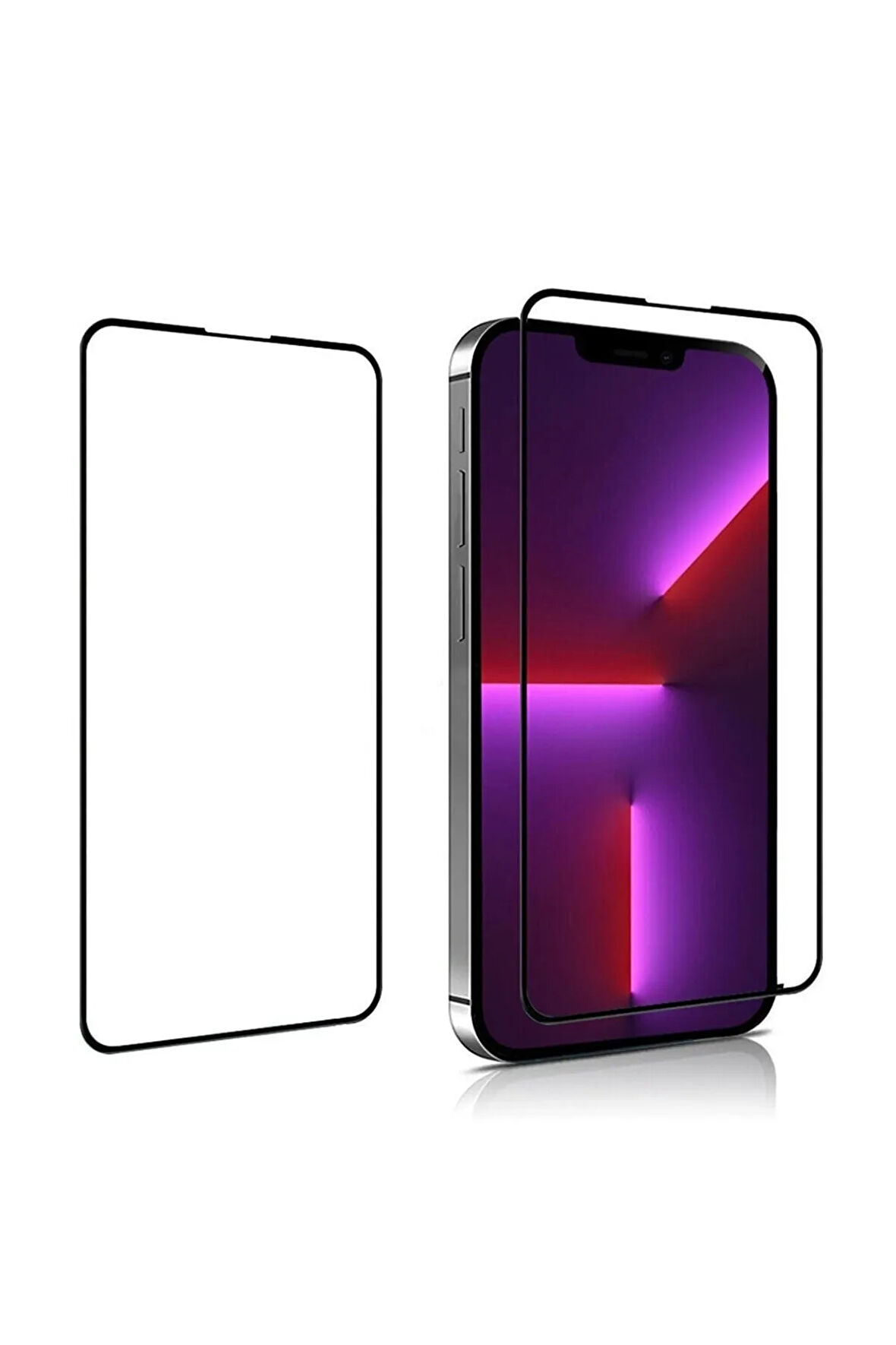 Iphone 14 Plus Ekran Koruyucu Tam Kaplayan Nano 5d Cam - Ultra Ince K1