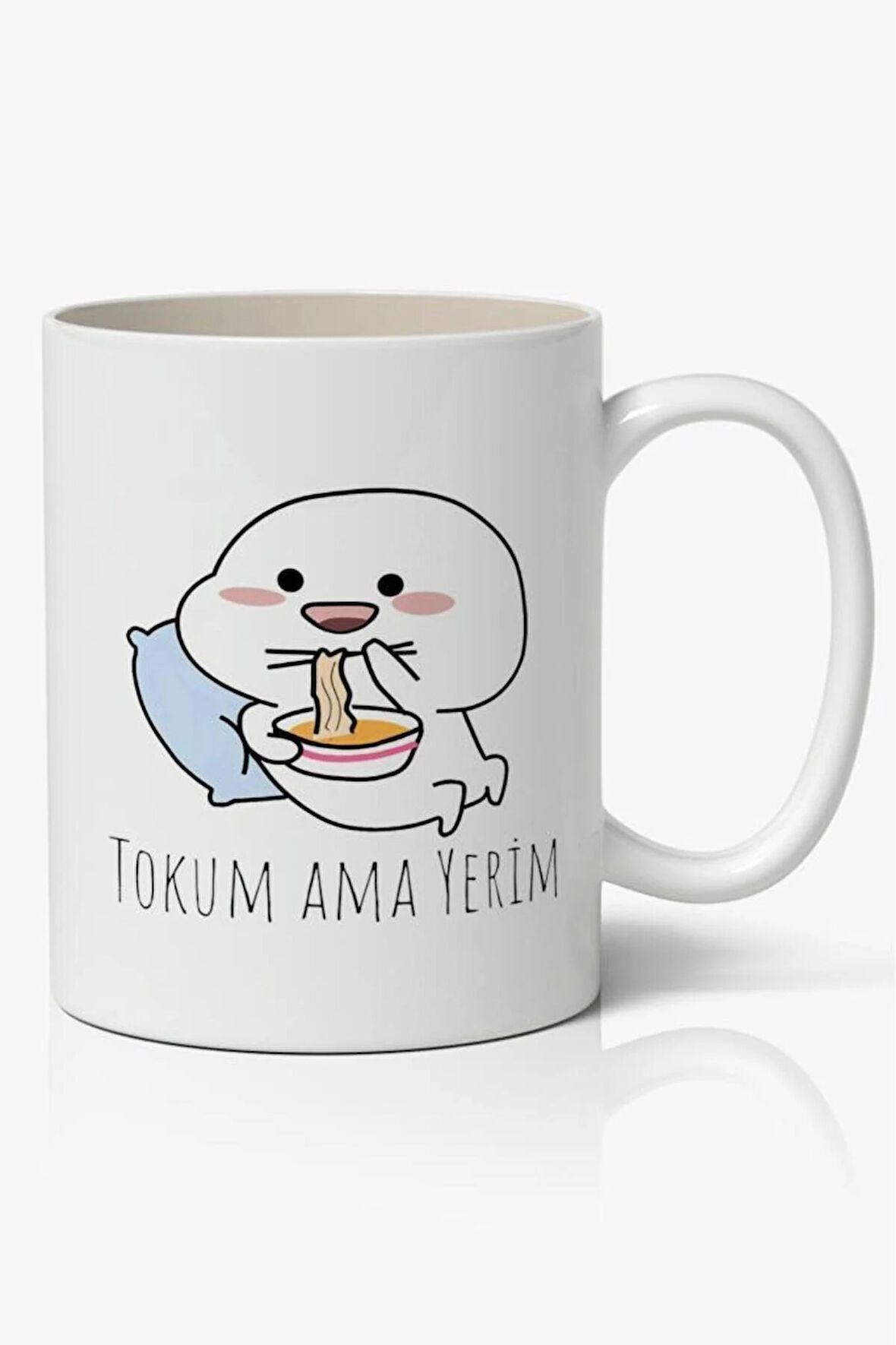 Tokum Ama Yerim Temalı Beyaz Kupa Bardak Arkadaşa Sevgiliye Hediye