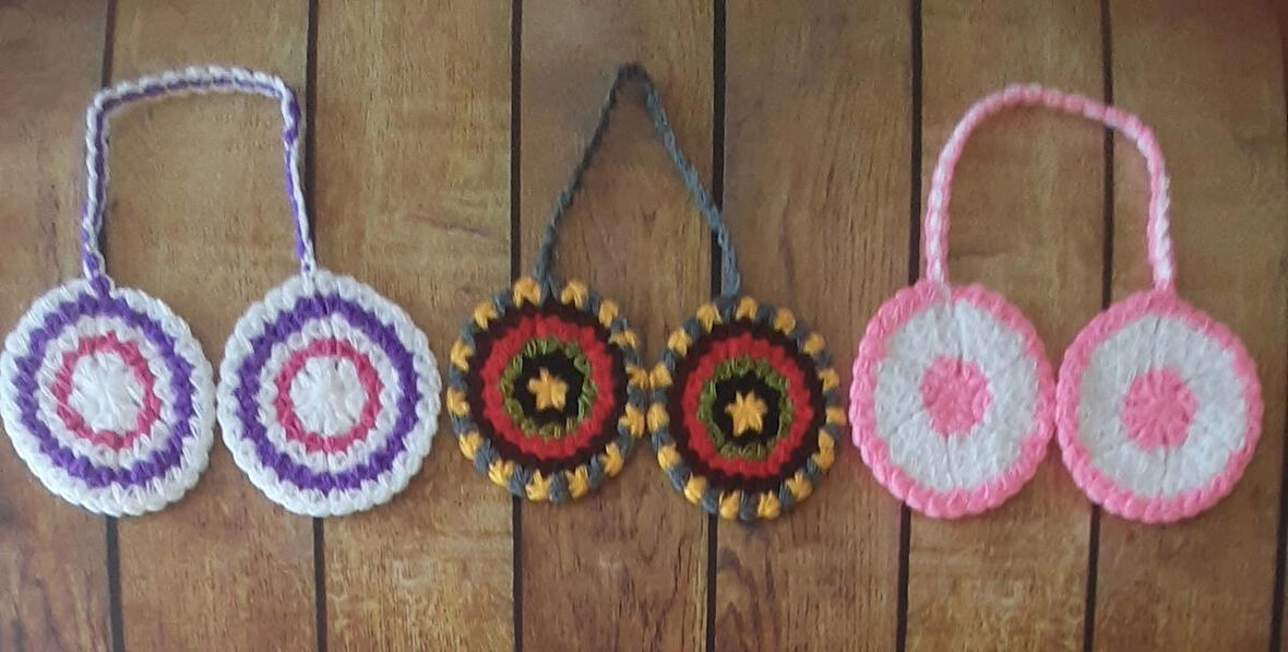 El Örğüsü Mutfak Tutacağı 3'lü Paket En 11CM Boy 55CM