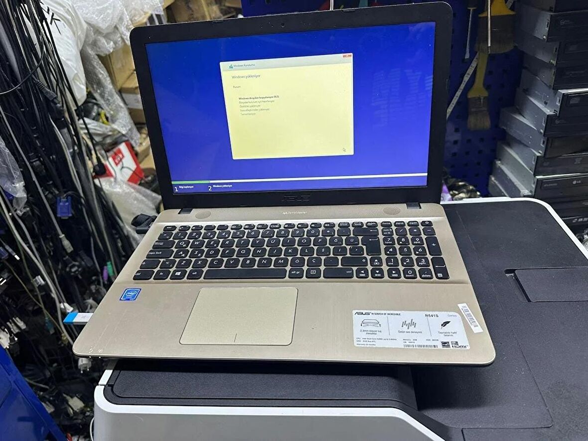 ASUS NB R541SA-XX388T 15.6"LED EKRAN N3060 2G 120G SSD WIN10 SİYAH NOTEBOOK YENİLENMİŞ ÜRÜN