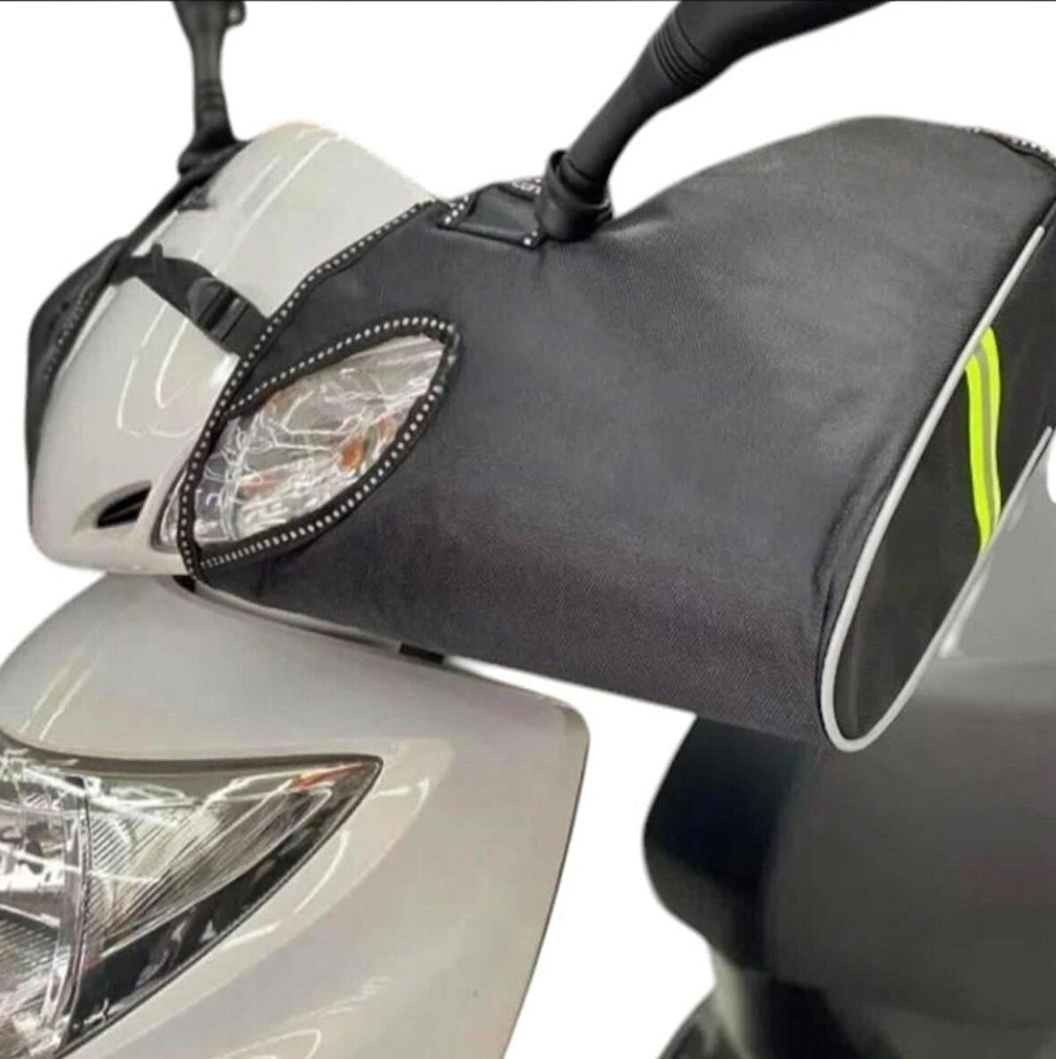 Motosiklet Ellik Koruma - Universal Reflektörlü yapılı - Kalın Elcik Motosiklet Kılıf