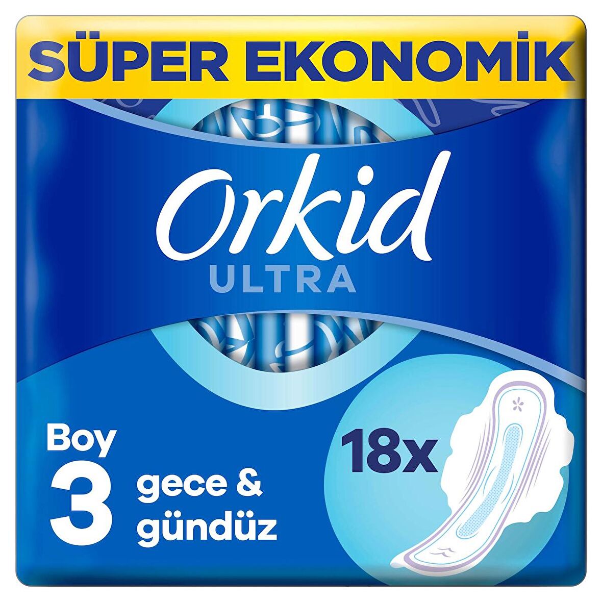 Orkid Ultra Extra 4'lü Gece 18'li