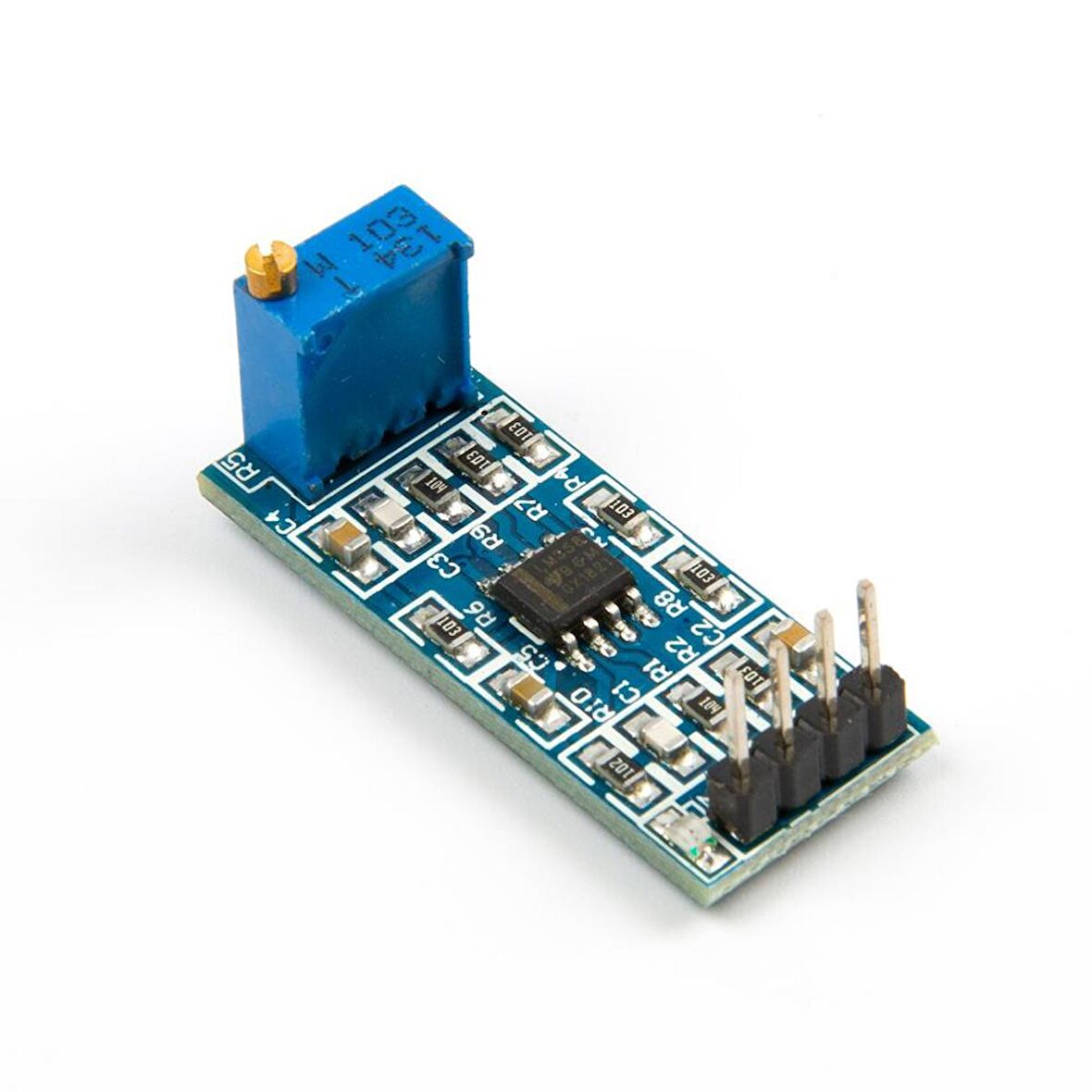 XD-21 LM358 100 Kat Kazançlı Amplifikatör Modülü
