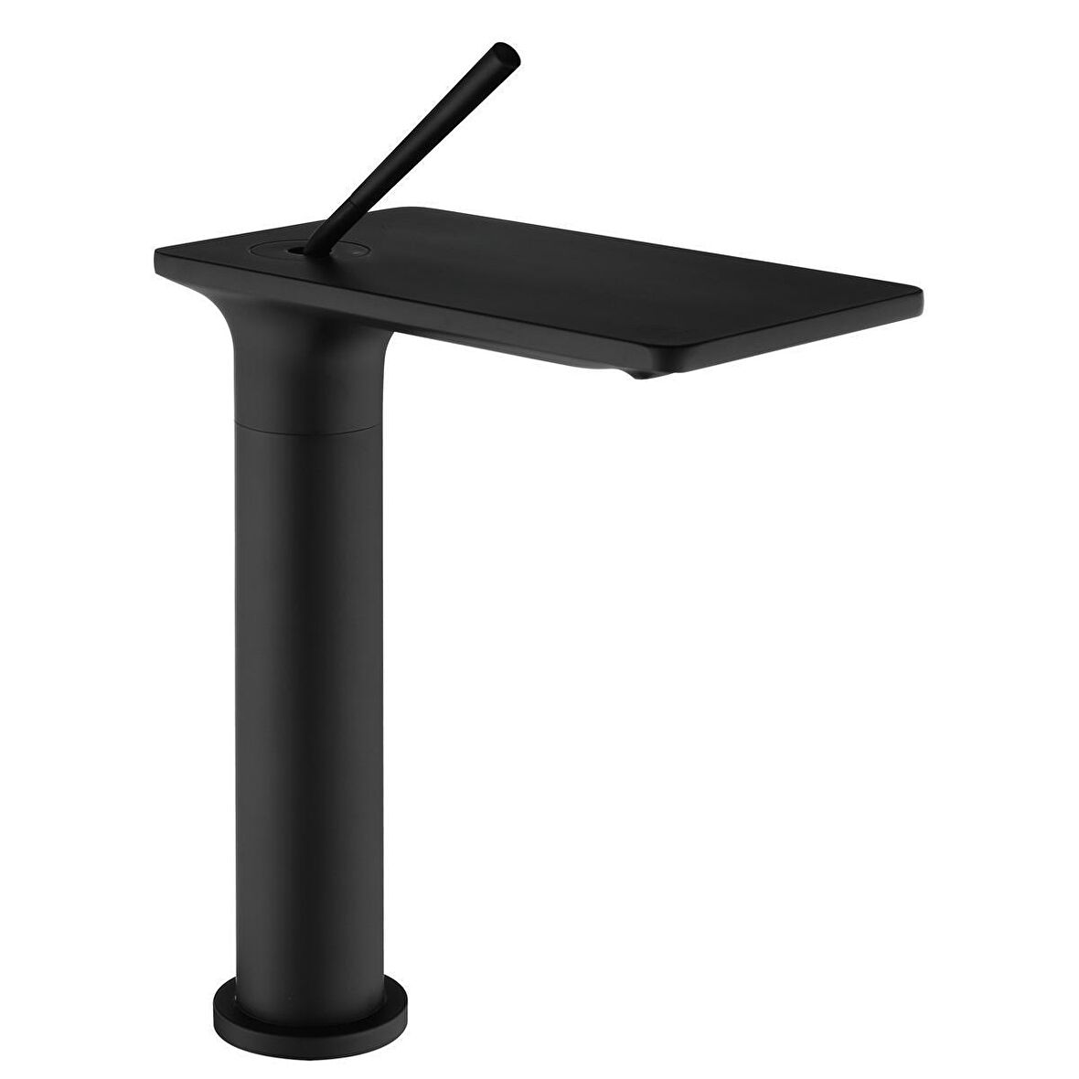 FJ-5025 Mat Siyah Yüksek Lavabo Bataryası FJ-5025