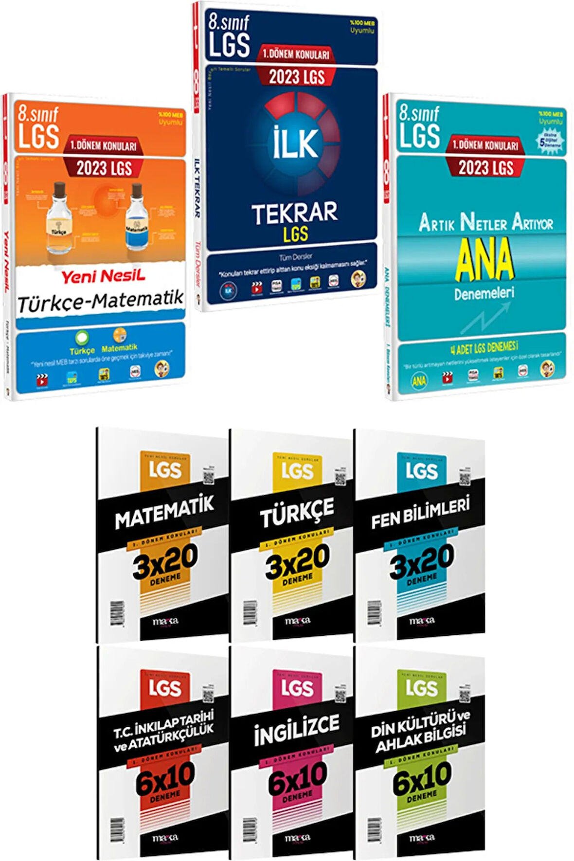 Tonguc Lgs Ilk Tekrar Seti Ve Lgs 1. Donem Denemeleri 1.donem Deneme Lgs