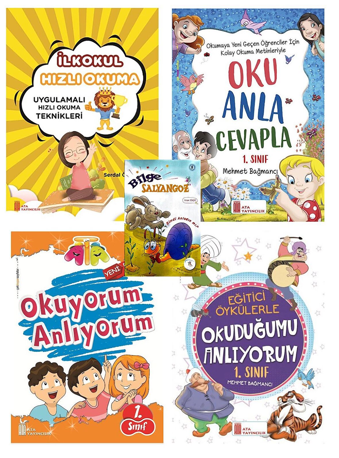 Ata 1.Sınıf Hızlı Okuma + Oku Anla Cevapla + Okuyorum Anlıyorum + Okuduğumu Anlıyorum
