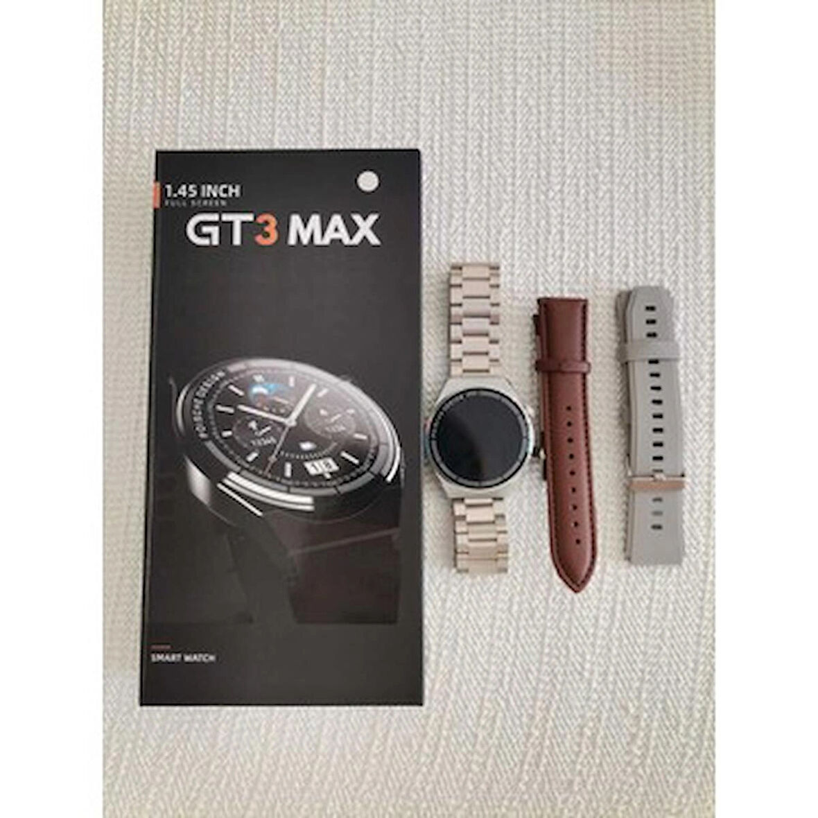 Genel Markalar Watch Gt3 Max (3 Kordonlu) Bt Çağrı Destekli Akıllı Saat