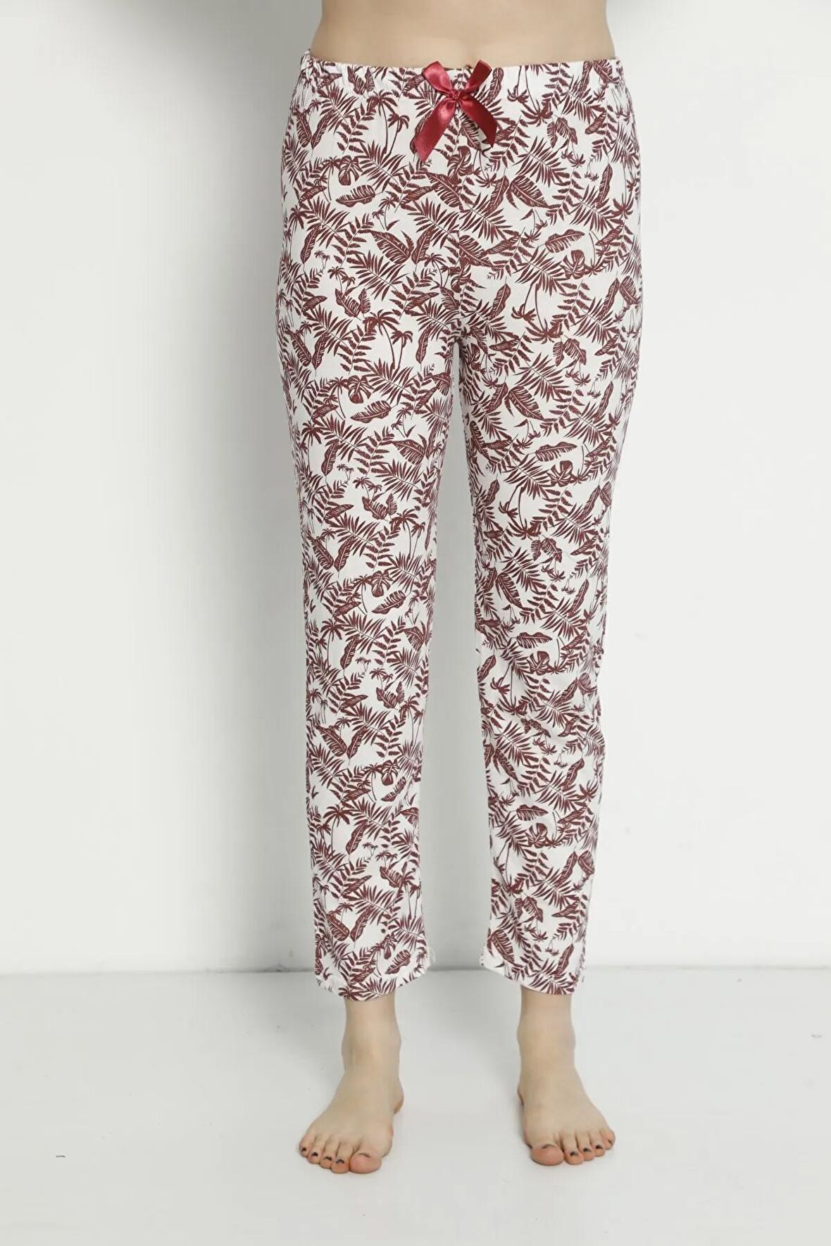 Cepsiz Yazlık Kadın Pijama Altı B25